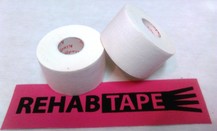 Sporttape 3,8 cm x 10 m vit